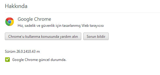 "Sأ¼rأ¼m 26.0.1410.43 m" yأ¼klendi ve kullanؤ±labilir hale getirildi.