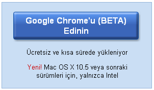 Google Chrome Mac versiyonu