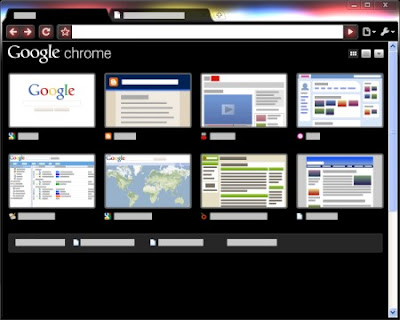 Google Chrome Glow Tema