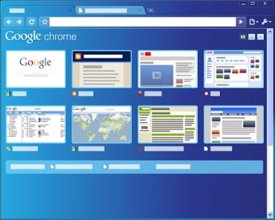 Google Chrome Gradient Tema