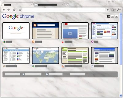 Google Chrome Marble Tema