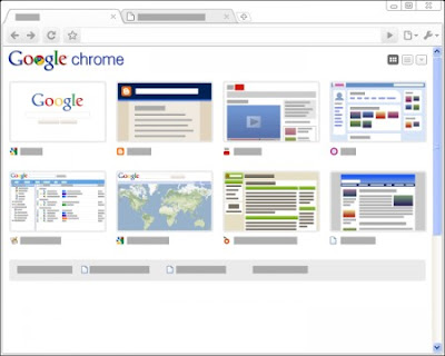 Google Chrome Minimal Tema