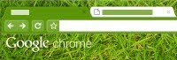 Google Chrome Grass Tema