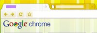 Google Chrome Vertical Stripe Tema